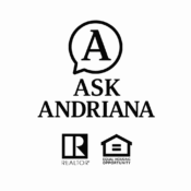 Ask Andriana Logo, Realtor Logo, Equal Housing Logo